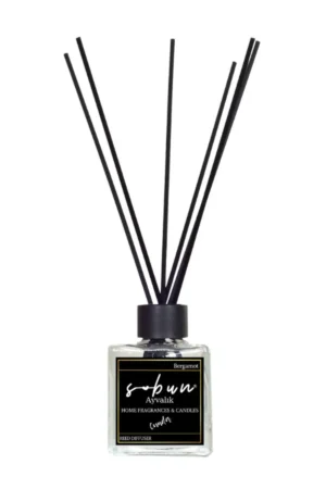 Cunda Özel Bambu Çubuklu Oda Kokusu 100 ml - Bergamot Ve Sandal Ağacı