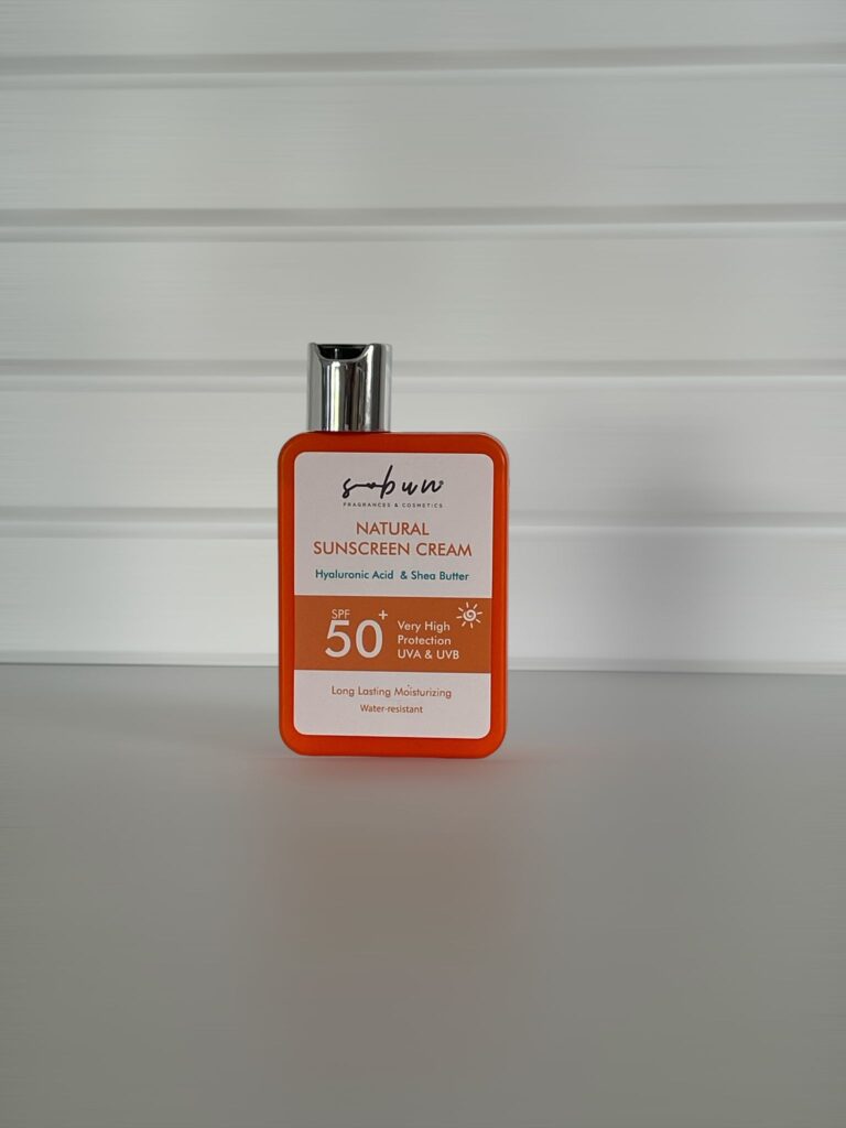 Doğal Güneş Koruyucu Krem 150 ml SPF50 Hyaluronik Asit & Shea Butter
