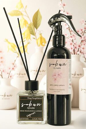 Ylang Ylang&Sakura Çubuklu Oda Kokusu+250 ml Sprey İkili Set