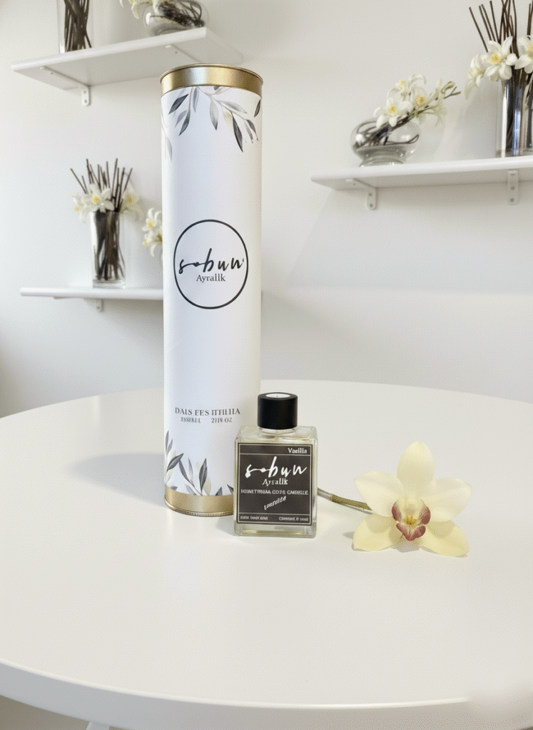 Vanilya ortam bambu çubuklu kokusu 100 ml