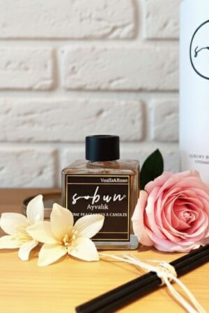Vanilla&Roses Ortam bambu çubuklu oda kokusu